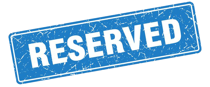 Reserved Sign Reserved Sign