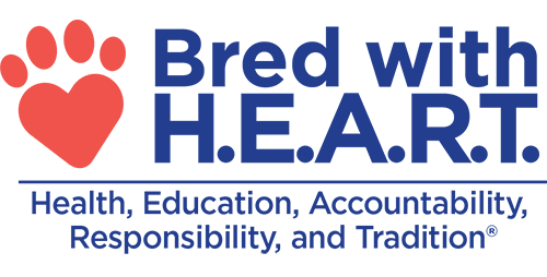 Bred with H.E.A.R.T. Program logo